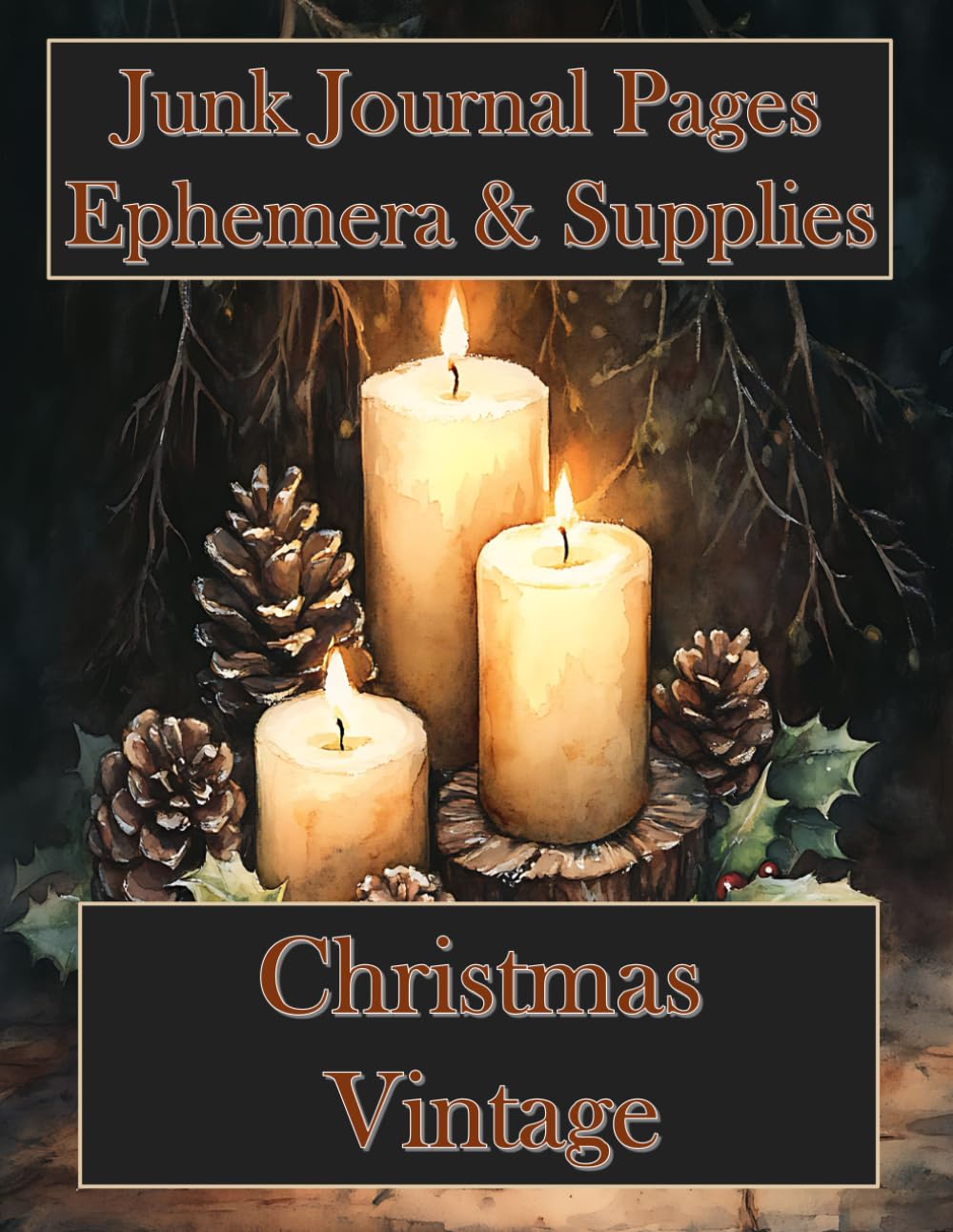 Christmas Vintage Ephemera book cover
